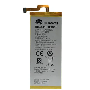 HuaWei Originalne Nadomestne Baterije HB444199EBC+ 2550mAh Za Huawei Honor 4C C8818 posredovalnica informacij (CHM) - CL00 posredovalnica informacij (CHM)-TL00H / G Play Mini Batteria