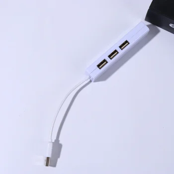 1 Pc USB Ethernet s 3 Vrati USB HUB 2.0 priključek RJ45 Lan mrežno Kartico USB Za Ethernet Adapter za PC USB 2.0 HUB z USB LAN Voznik (