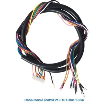 Telecontrol industrijske brezžični žerjav daljinski upravljalnik F21E1B F21E1 F21e2 sprejemnik za vstavljanje posamičnih kabel 1.65 ali 1m dolžina