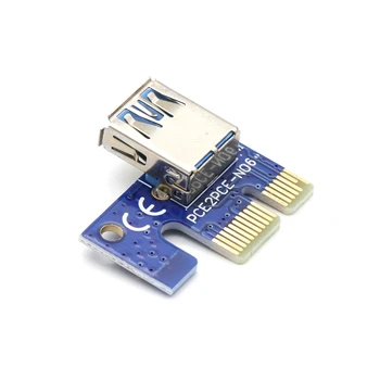 5PCS/Veliko 60cm VER006 PCI-E PCI Express 1X do 16X Riser Card Extender USB3.0 PODATKOVNI Kabel SATA da 4Pin Molex Napajanje Za Rudar