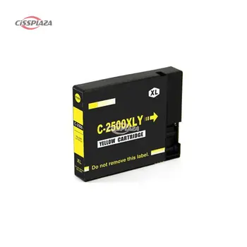 CISSPLAZA 4pcs C-2500XL združljiva kartuša za Canon MAXIFY iB4050 MB5050 5350 MB4050 MB5350 črnilo pgi2500 zgo-2500