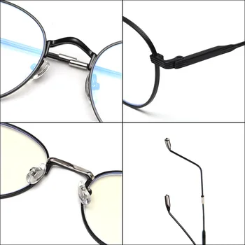 JackJad 2021 Letnik Krog Metal Stil TOM 21 Navaden Očala Proti Blue Ray Modne blagovne Znamke v Oblikovanje Očal Okvir Očala ZS52008
