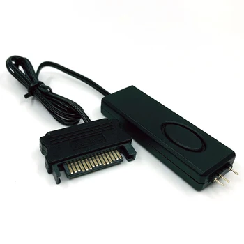 5V 3Pin ARGB Krmilnik SATA Pin Napajanje Namiznega Računalnika Daljinski upravljalnik za 3Pin 5V Primeru, LED Osvetlitev