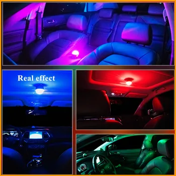 Avto Prenosni Pisane DJ RGB Svetlobe Disco Party Car Interior Vzdušje Lučka Doma Ples Evoque Modi Velar z Dolgo Življenjsko dobo Žarnice