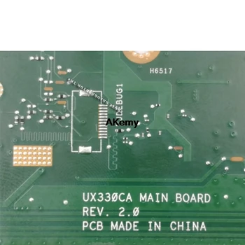 Akemy UX330CA Prenosni računalnik z matično ploščo Za Asus UX330CAK UX330CA UX330C Mainboard M3-7Y30 8G RAM
