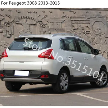 Karoserije Zajema Zunanje Palica Okvir Svetilke Trim ABS Chrome Vrat Ročaj Skledo Lučka Okvir Za Peugeot 3008 2013