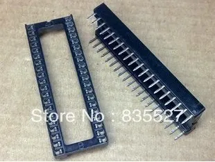 24PCS/VELIKO 40PIC Blok 40, Blok 40-pin mikrokrmilnik pin čipu IC, montaža IC vtičnico sedež
