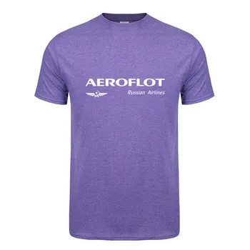 Novo CCCP Aeroflot ruske letalske družbe Majica Fashion Kratek Rokav Bombaž O-vratu T-shirt Mans Tshirts DS-017
