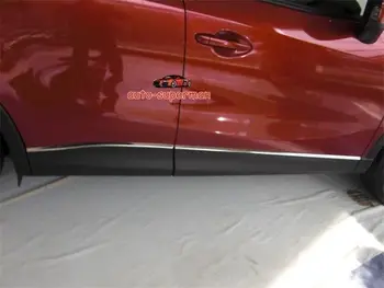 Nerjavno jeklo vrata Strani Modeliranje Trim Chrome Za Mazda CX5 CX-5 2012-2016