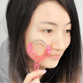 Ženske Plastičnih Obraz Roller Odstranjevanje Dlak Pomlad Obraza Ročno Rezanje Navojev Lepoto Epilator Za Orodje Na Debelo
