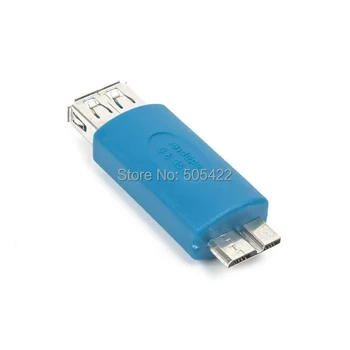 Standard USB 3.0 Tip Ženski Mikro B Moški Priključek Prilagodilnik Pretvornika NOVA