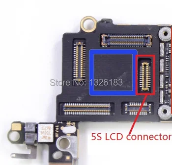 10pcs/veliko Novo Izvirno LCD-zaslon FPC Priključek na matični plošči Za iphone 5S