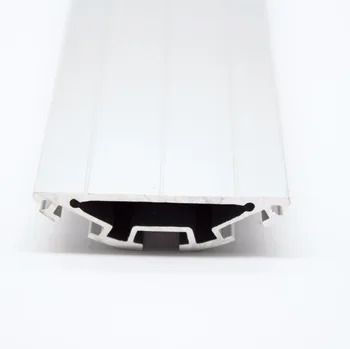 QSG-6060;LED aluminij profil(eloksiran srebrne barve) s PC pokrov;za flexibe ali trdi LED trakovi