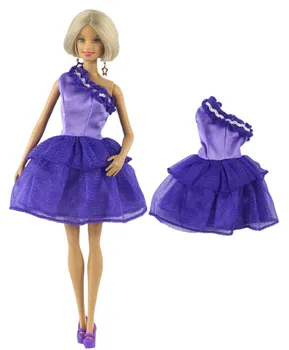 30 cm punčko oblačila, Šolske enotno Obleko, Belo in omrežje t-shirt obleko za 1/6 barbie kurhn FR Xinyi Lutka