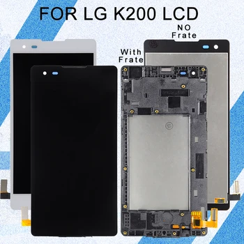 Catteny K6 Zaslonu Za LG X Slog Lcd-K200 K200DS K200F Zaslon na Dotik Stekla Računalnike Montaža Z Okvirjem Brezplačna Dostava