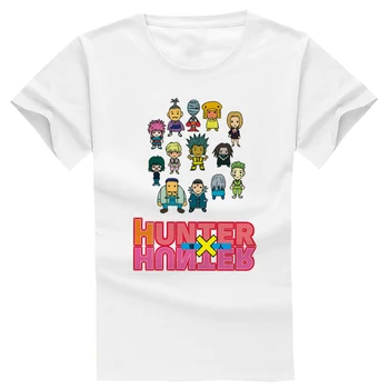 Hunter X Hunter moška T Majica Fashion Poletje T-shirt Tees Majice Bombaž O-vratu 2018 Nove Modne Moške Kratek Rokav