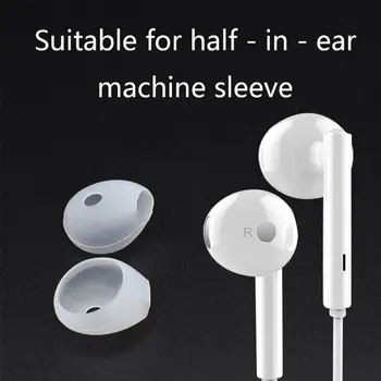 3 Pari Čepkov Kritje V Uho Nasveti Mehkega Silikona Kože Slušalka Uho Brsti Pribor Zamenjava za Huawei AM116 AM115