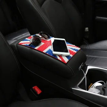 Car Ornament PVC China UK US Germany Flag Anti-slip Mat Automobiles Dashboard Decoration Sticky Pad For Mobile Phone GPS Holder