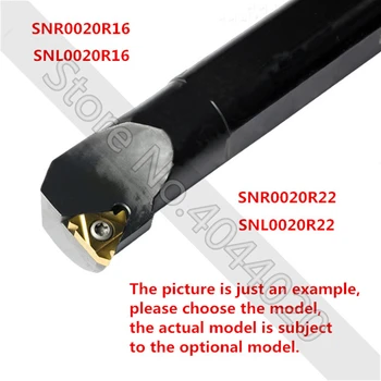 SNR0020R16 SNL0020R16 SNR0020R22 SNL0020R22 1Pcs Novo Orodje za Struženje CNC Rezalnik bar