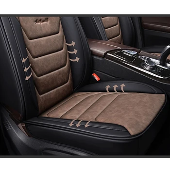 KADULEE usnjenih avtomobilskih sedežnih prevlek za BMW e30 e34 e36 e39 e46 e60 e90 f10 f30 x3 x5 x6 x1 x2 x4 sedeži Zaščitnik Avtomobile
