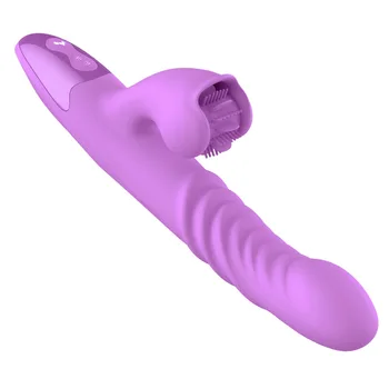 Električni Vibratorji Samodejno Thrusting Masturbator Silikonski Vibrator za G-spot in Klitoris Stimulator Spolnih Igrač za Ženske A1-1-245