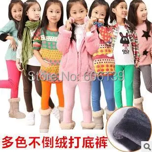 Preprosta modna čiste barve zgostitev 1-3 let stara dekleta pozimi toplo otrok dokolenke brezplačna dostava
