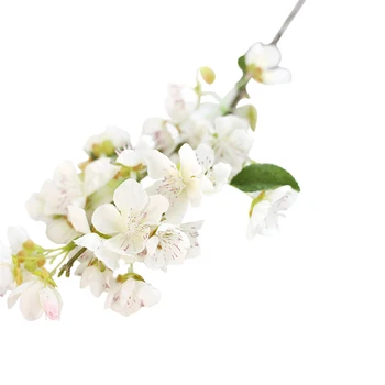 Pozimi Ponaredek Češnjev cvet Umetne Rože Rastlin Bonsaj Poročno Dekoracijo Rastlin Češnje Cvetovi Pomladi Sakura DIY Xams Dekor