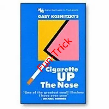 Cigareta Do Nos - Magic Trick , Čarobne Kartice Trikov