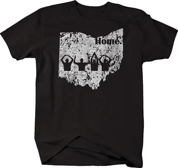 2019 Vroče prodajo Fashion Ohio Domači državi Edition Tee Tee Shirt majica