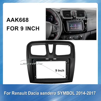 9-palčni Avto Radio Fascijo Avdio Okvir za Renault Dacia sandero SIMBOL-2017 Avto DVD okvir Glavo Enota Avto Uspela Stereo