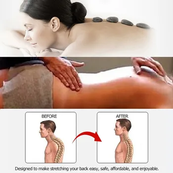 Stretch Opreme Back Massager Nosila Fitnes Ledvene Podpore Sprostitev Mate Hrbtenice Bolečine, Lajšanje Kiropraktik