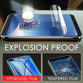 Hydrogel Film Zaščitna torbica za Sony Xperia XZ3 XZ2 XZ1 Kompakten XZ Premium Pametni Zaslon Zaščita Za Sony XZS