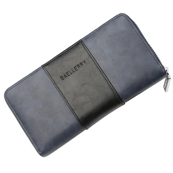 Nove Moške Denarnice Letnik mozaik Sklopka torbici Dolgo, velika zmogljivost kartice denarnice RFID moških zadrgo, telefon, denarnico z kovanca pocket