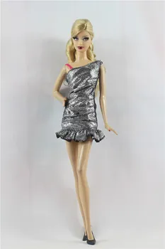 Oblačila za 30 cm spremembe lutka moda priložnostne usnjeni plašč vesoljsko obleko obleko obleko obleko samo oblačila