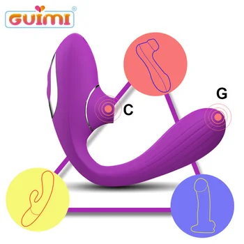 Klitoris Sesanju Vibrator Za G-Spot Stimulator Vagina Masaža Bradavičke Bedak Orgazem Z Vibriranjem Dildo Erotično Adult Sex Igrače Za Ženske