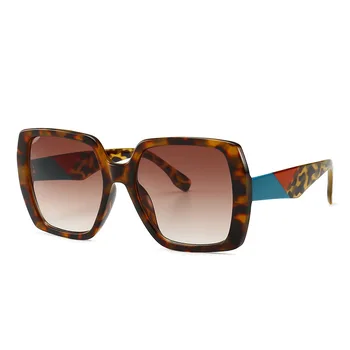 Ženske Kvadratnih Prevelik sončna Očala Moških Luksuzne blagovne Znamke Oblikovalec sončna Očala Famale Moški Retro Očala UV400 Modni Odtenki
