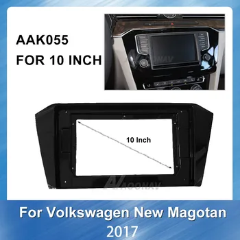 10 inch avtoradia Za Volkswagen PASSAT 2017 Fascijo Avdio Vgradnjo Adapter Plošča okvir, Kompleti za avto DVD GPS Navigacija Fascijo Plošča