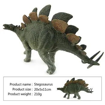 Stegosaurus Zbirateljske Model Dinozaver Igrača figuric Simulacija Modela Dinozaver PVC Materiala Klasična Igrača Mobilni Telefon Trakov