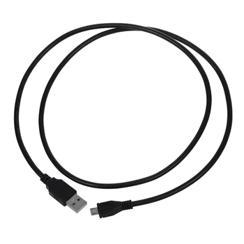 Črna Mikro USB 2-v-1 Podatkovni Kabel za Polnjenje združljive z Google Nexus 7, 1M / 3.3 FT