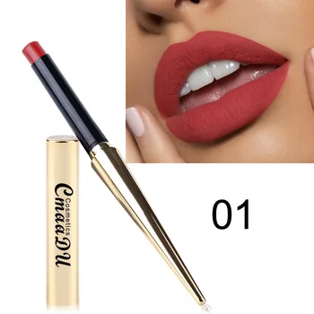 Strokovno 12 Barv Dolgotrajen Mat Seksi Ustnice Ličila Nonstick Pokal Batom Make Up Kozmetika Lepota