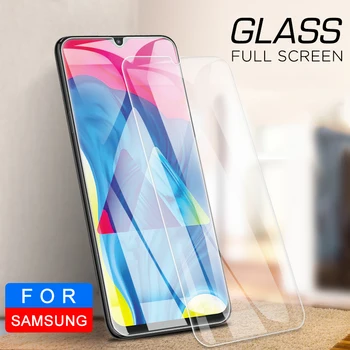Kaljeno Steklo za Samsung Galaxy M20 A50 A30 A40 A7 2018 J4 J6 plus 2018 M10 M30 A20 A20E Screen Protector Težko 9H