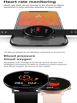 Smartwatch Bluetooth Klic Pametno gledati ženske Nepremočljiva pametne Ure Srčnega utripa Za Xiao Mi Android Hua Wei Čast Ios
