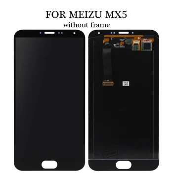 18-mesečna Garancija + Zaslon na Dotik Za Meizu MX5 Zaslon Računalnike Skupščina Darilo HC Kakovosti Za Meizu MX5 LCD-Zaslon