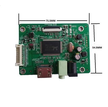 Komplet za LTN133AT17-104/LTN133AT17-101 HD HDMI EDP 1366 x 768 mini Krmilnik Odbor Zaslona Kabel za Monitor LED LCD Gonilnik Plošča 13.3
