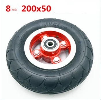 200x50 električni skuter trdna pnevmatike skladišče voziček polnjenje pnevmatik 8-palčni anti gašenje pnevmatike