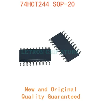 10PCS 74HCT244 SOP-20 SN74HCT244NSR HCT244 SOP20 5.2 MM SOIC-20 SOIC20 SMD novega in izvirnega IC Chipset