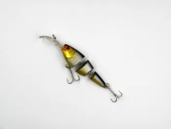 Spojen vab 9.5 CM-9 G-6# Kljuke Pisanec wobbler ribolov umetne trdi vabe za ribolov reševanje, reševanje Swimbait