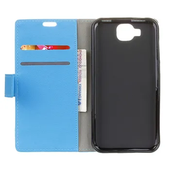 Za Doogee X9 mini 3g različica dragi mobilni telefon kritje funda,za doogee x9 mini 3g custer čiste barve pu usnje denarnice primeru lupini