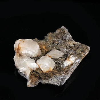 150 g Naravnega Kalcita Pyrite Mineralni kristali osebkov obliki daye PROVINCE HUBEI KITAJSKA A1-4