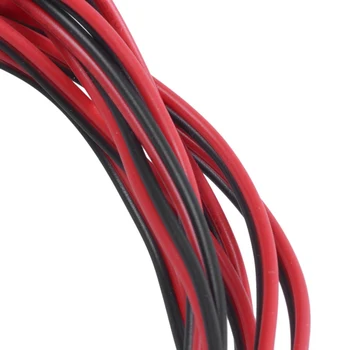5M 22AWG Rdeča Črna Dual Core Električni Kabel Žice za Avto Avto Zvočniki